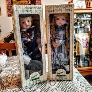 Jack & Jill Porcelain Dolls